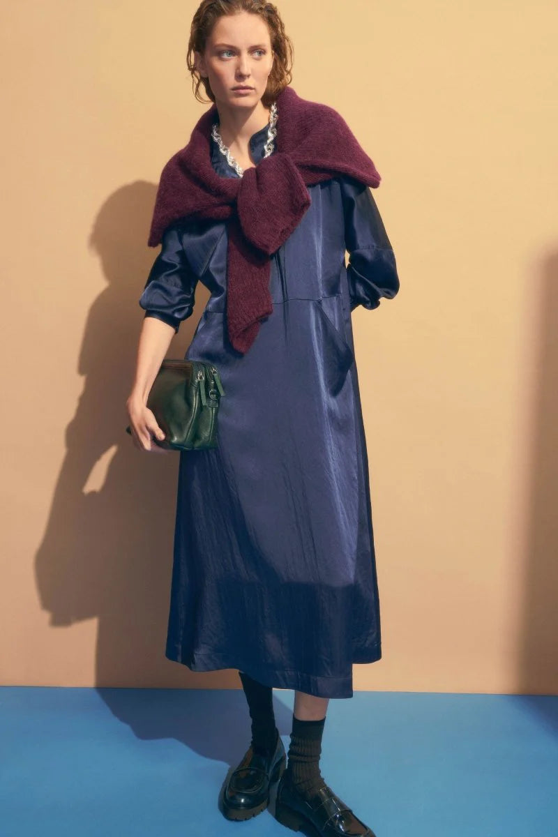 Dree Dress Steel Blue
