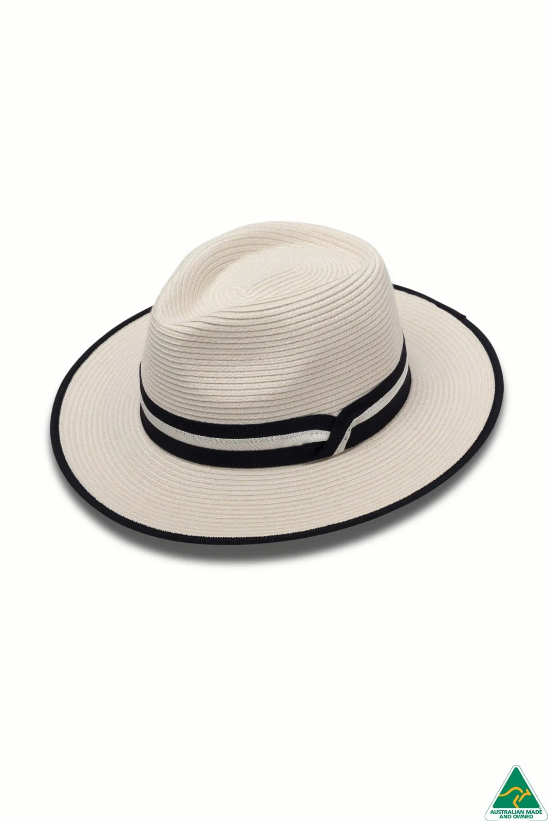 Windsor Fedora Ivory Navy M