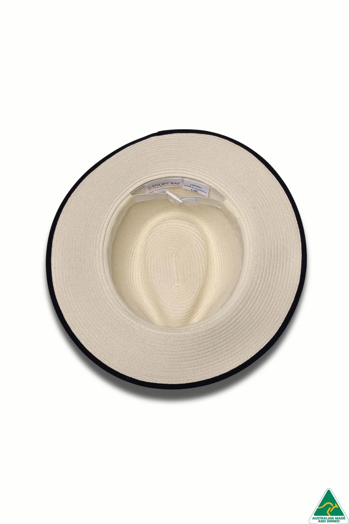 Windsor Fedora Ivory Navy M