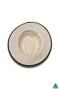 Windsor Fedora Ivory Navy M