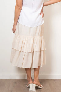 Vapour Skirt Nougat