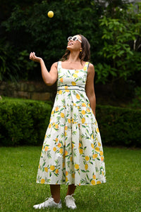 Emily Dress Lemons