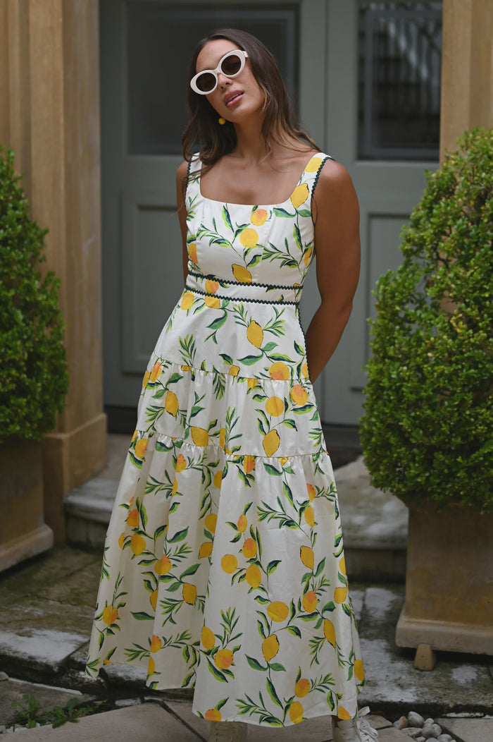Emily Dress Lemons