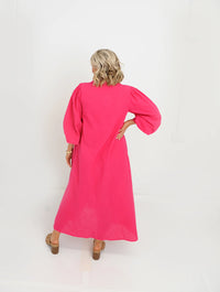 Palm Dress Pink