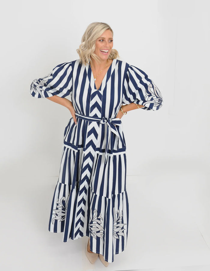 Poppy Dress Navy