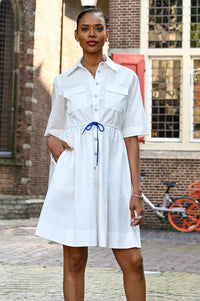 Marina Dress White Mini