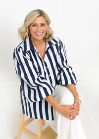 Poppy Shirt Navy