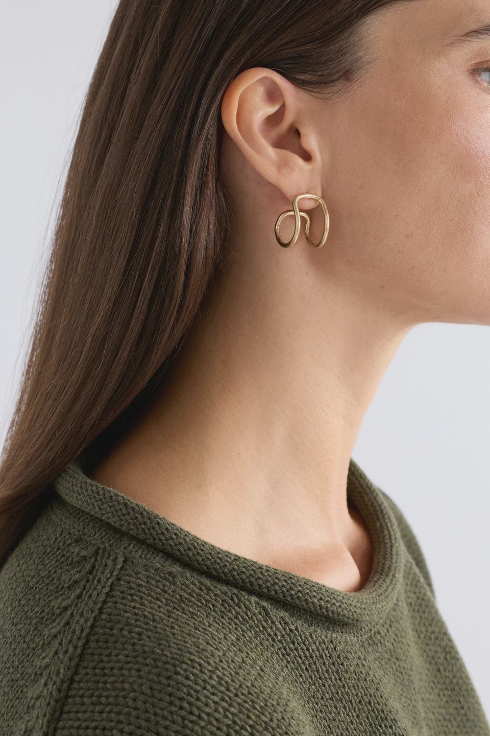 Orden Hoop Earring Gold