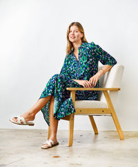 Boho Dress Turquoise SE