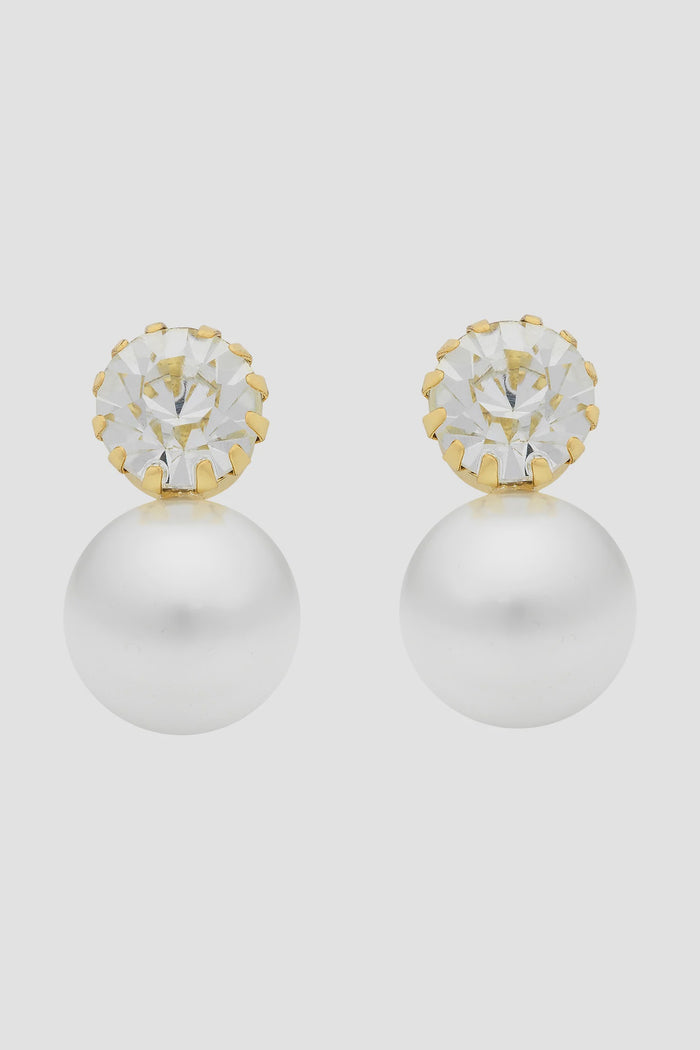 Vera Clear Pearl Earrings