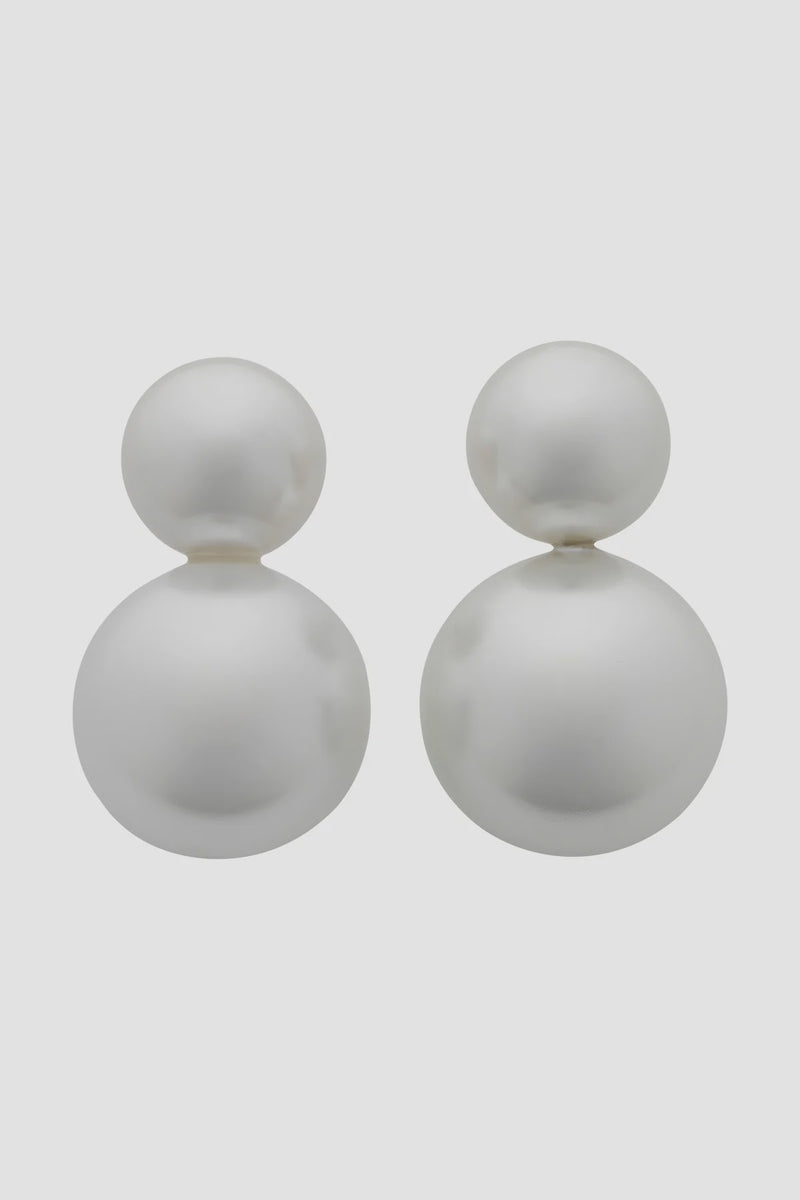 Valentina Double Pearl Earring