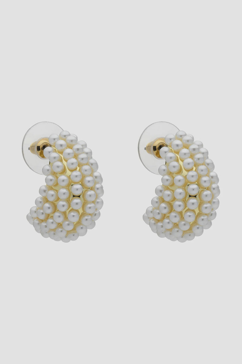 Nessa Gold  Pearl Earring