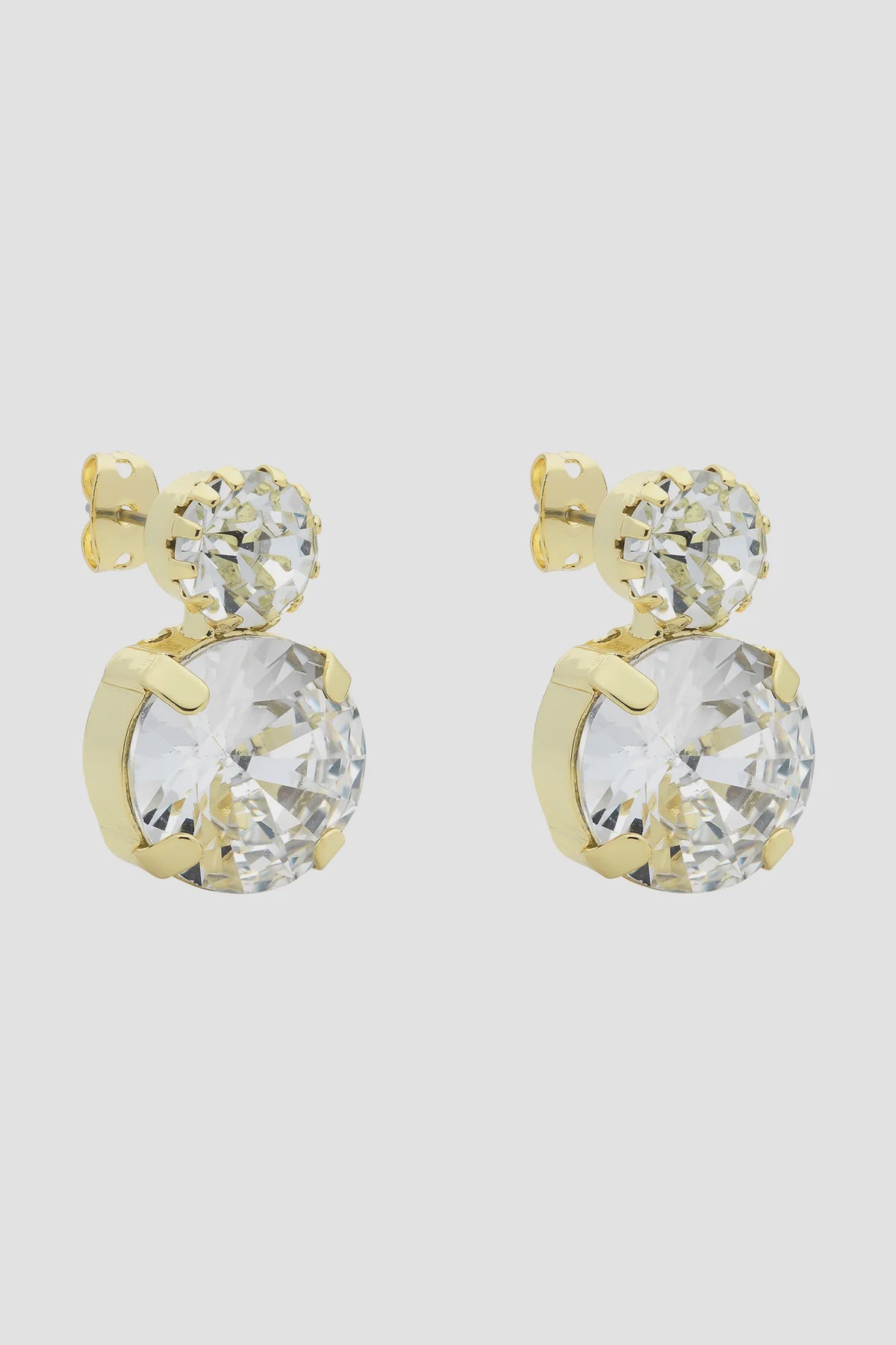 Royal Gold Crystal Earring
