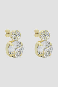 Royal Gold Crystal Earring