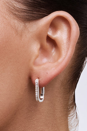 Olympia Silver Earring