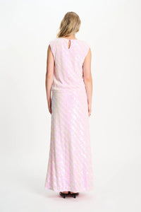 Sequins Skirt Shell Pink