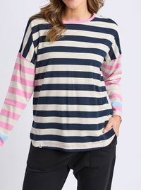 Gaeb Stripe LS Tee