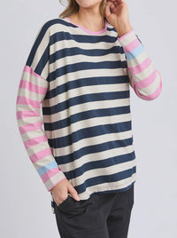 Gaeb Stripe LS Tee