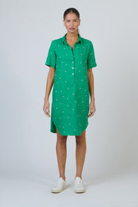 Envie Shirt Dress Green