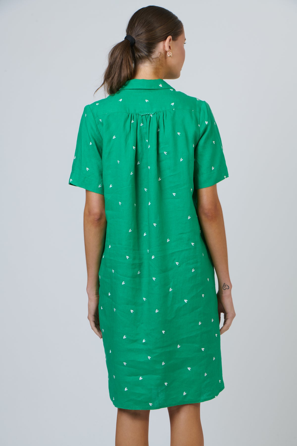 Envie Shirt Dress Green