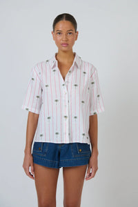 Palmier Linen Shirt