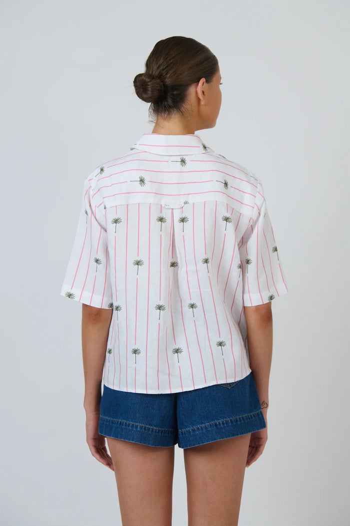 Palmier Linen Shirt
