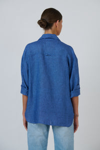 Linen Shirt Indigo