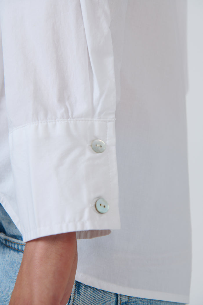 Poplin Shirt Blanche