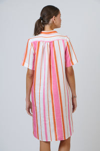 Pareo Shirt Dress Stripes