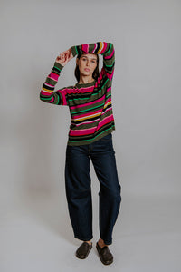 Joy Multi Stripe Jumper