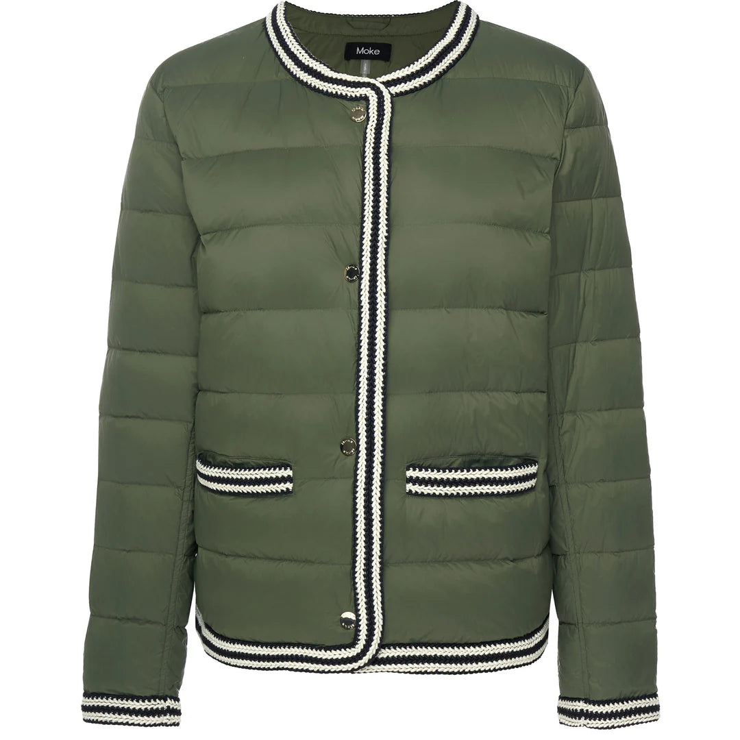 Fern Down Jacket Olive Green