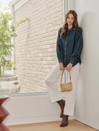 Fleur Denim Shirt Indigo