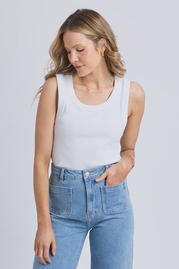 Iris Tank White