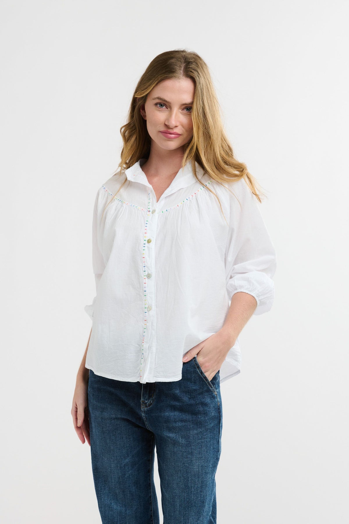 Plume Shirt White O/S