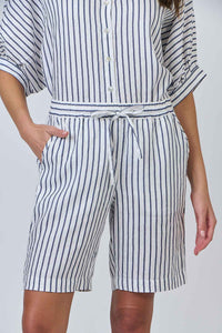 Blueberry Stripe Shorts