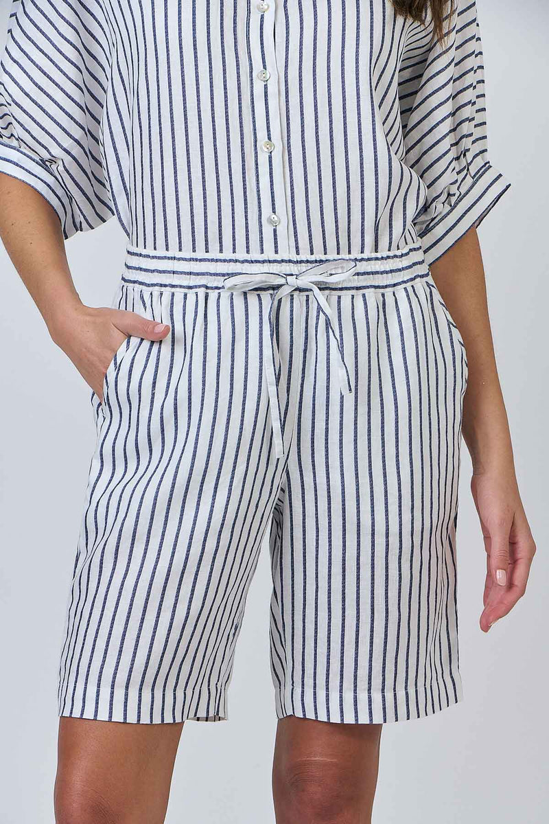 Blueberry Stripe Shorts