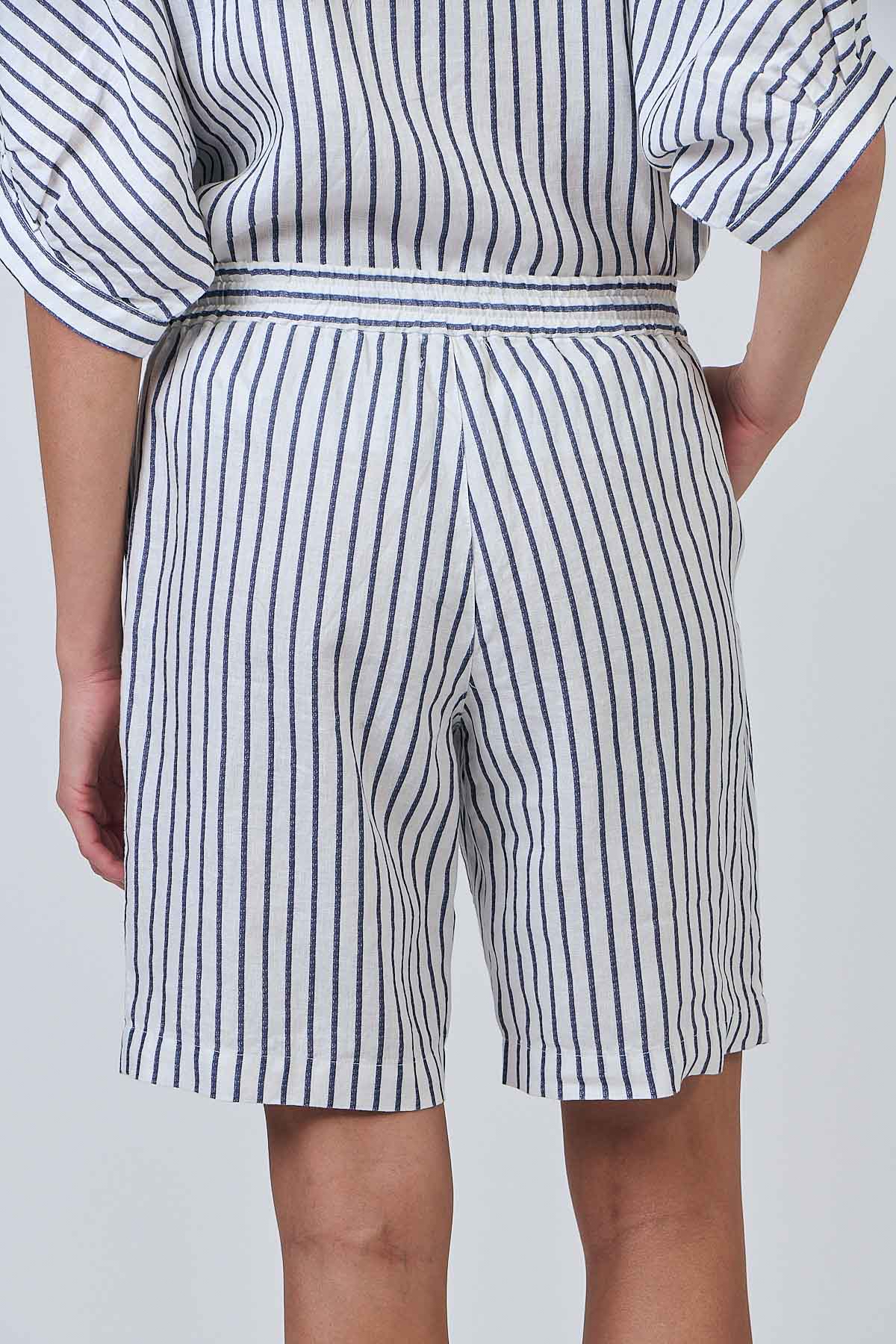 Blueberry Stripe Shorts