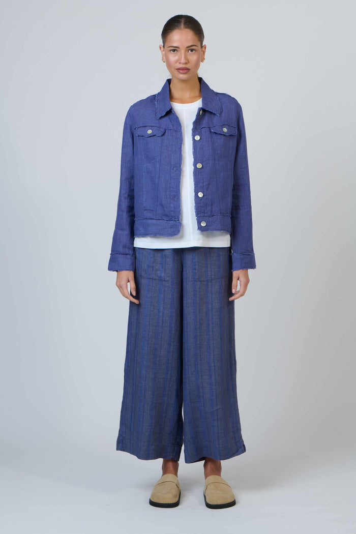 GA578 Pipe Linen Pants