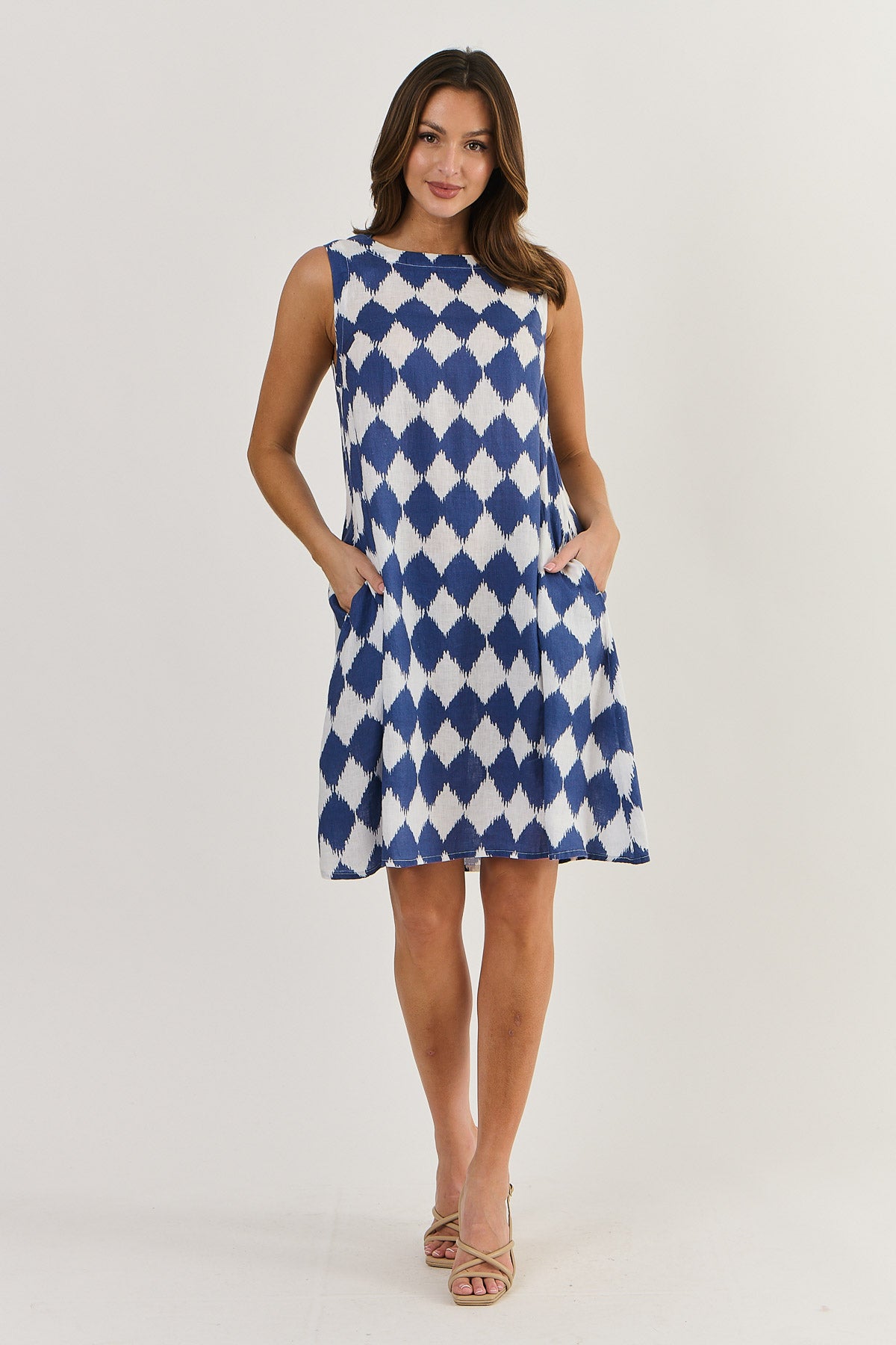 Tie Ribbon Dress Harlequin