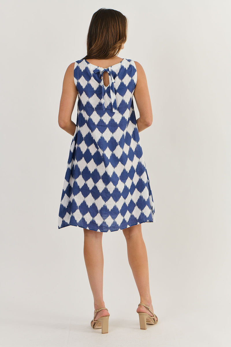 Tie Ribbon Dress Harlequin