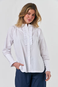 White Frill Shirt