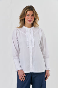 White Frill Shirt