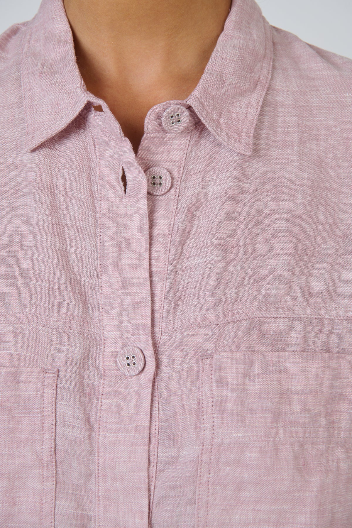 GA598 Linen Jacket Radish