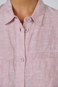 GA598 Linen Jacket Radish