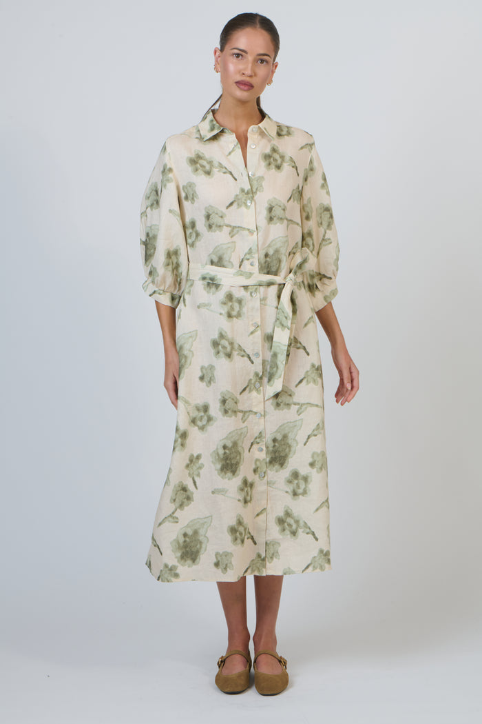 GA607 Patina Petals Dress