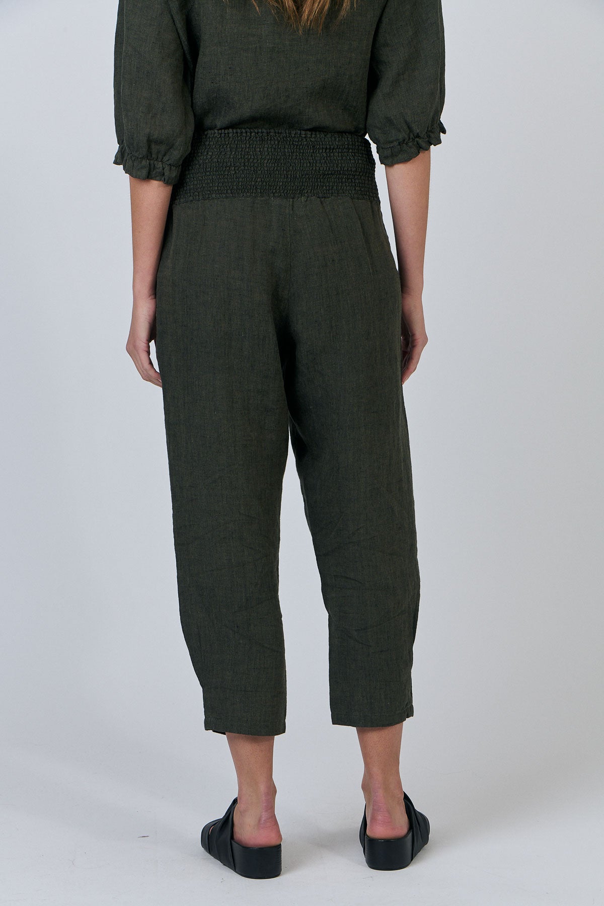 Linen Pants Licorice