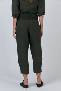 Linen Pants Licorice