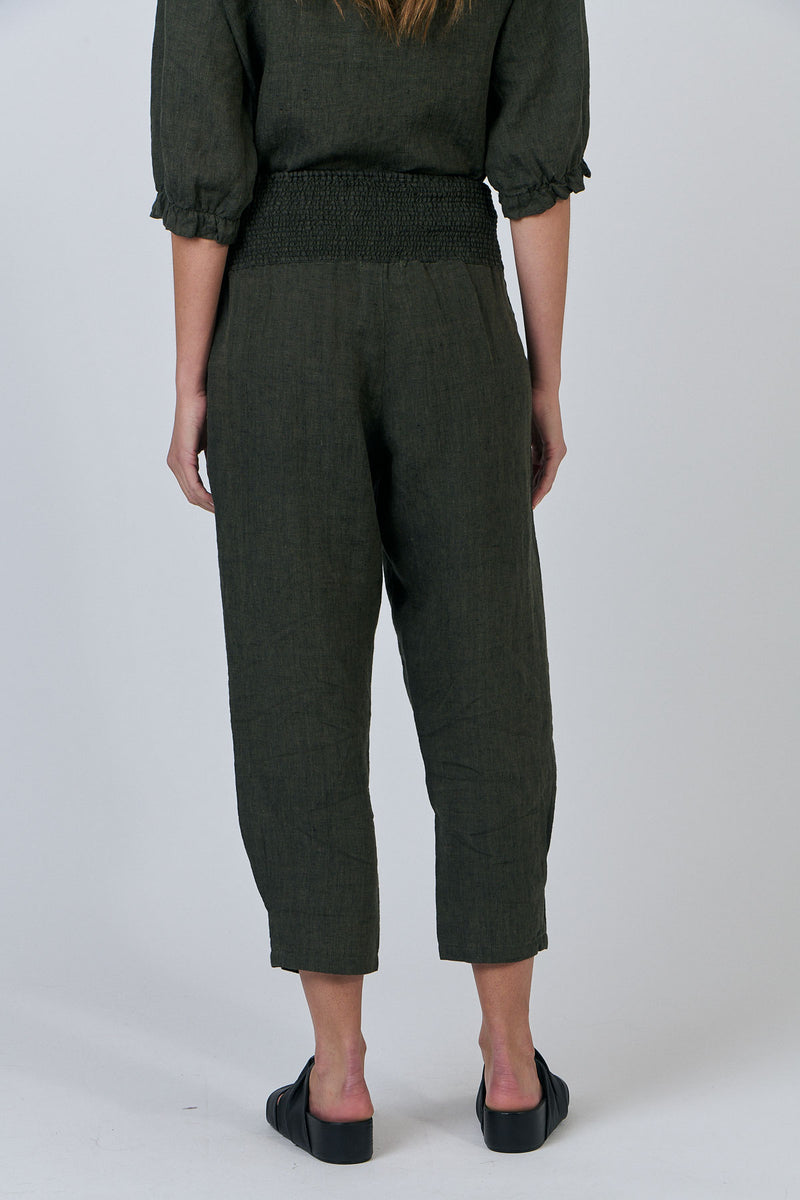 Linen Pants Licorice