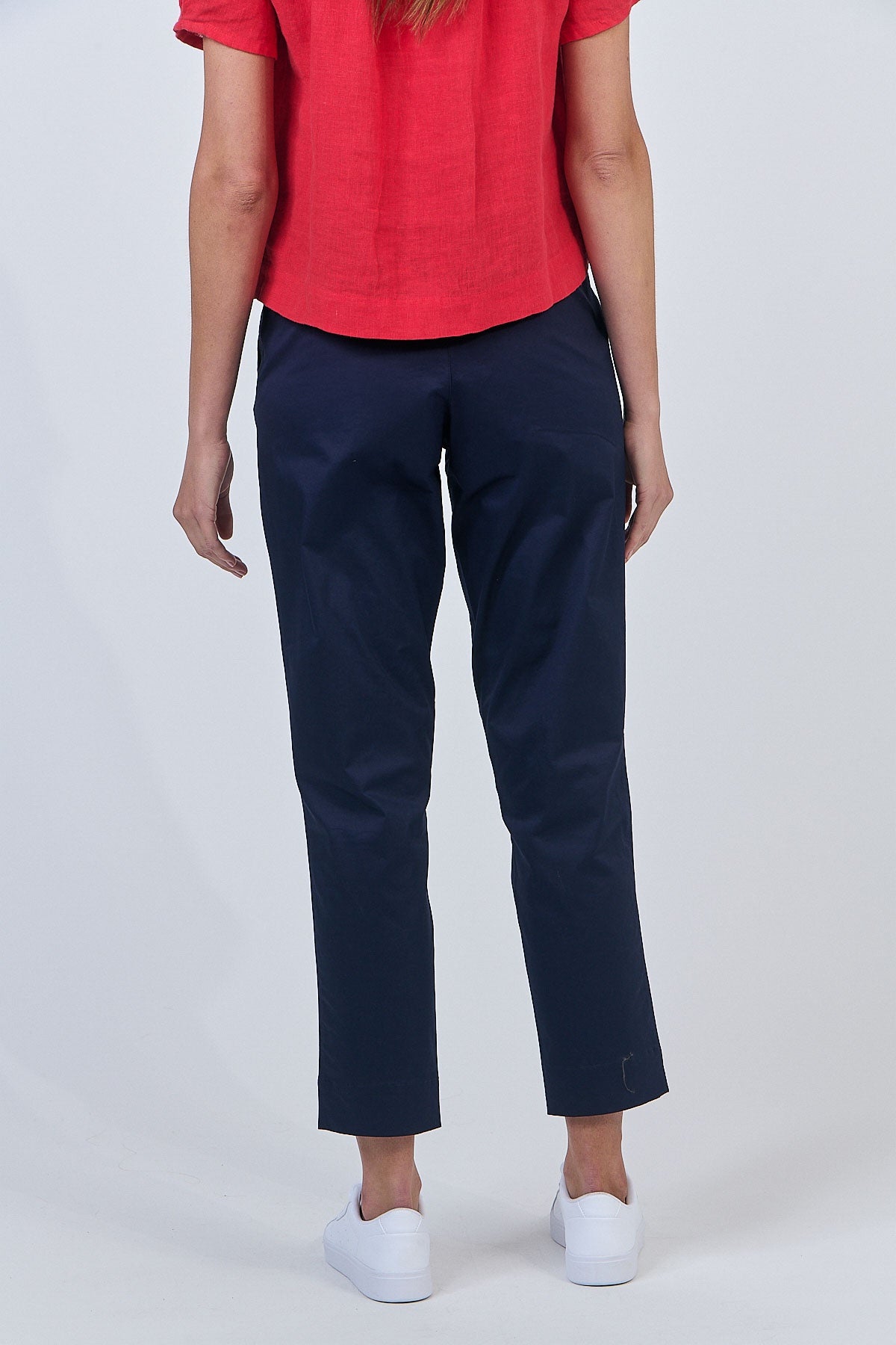 Stretch Cotton Pants Ink