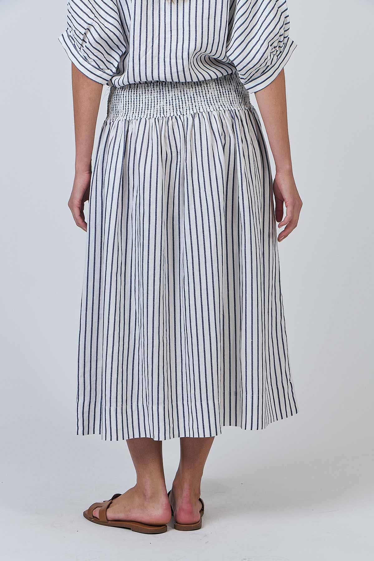 Blueberry Stripe Skirt